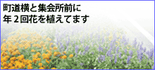 花壇整備